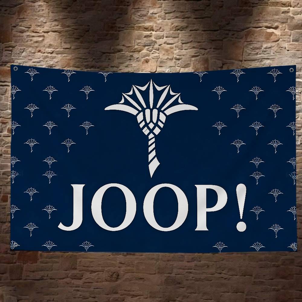 Commercial Printing Companies - Lustig Bedruckte Joop Advanced Printing Werbeflagge