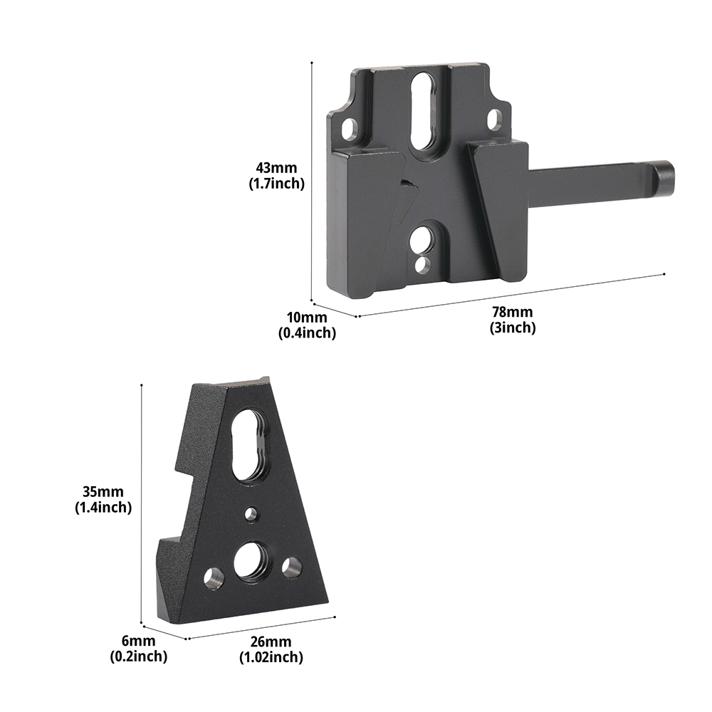 Ctp Plate Making - FOTGA V-Mount Lock Schnellwechsel-Batterieplatte mit 1/4