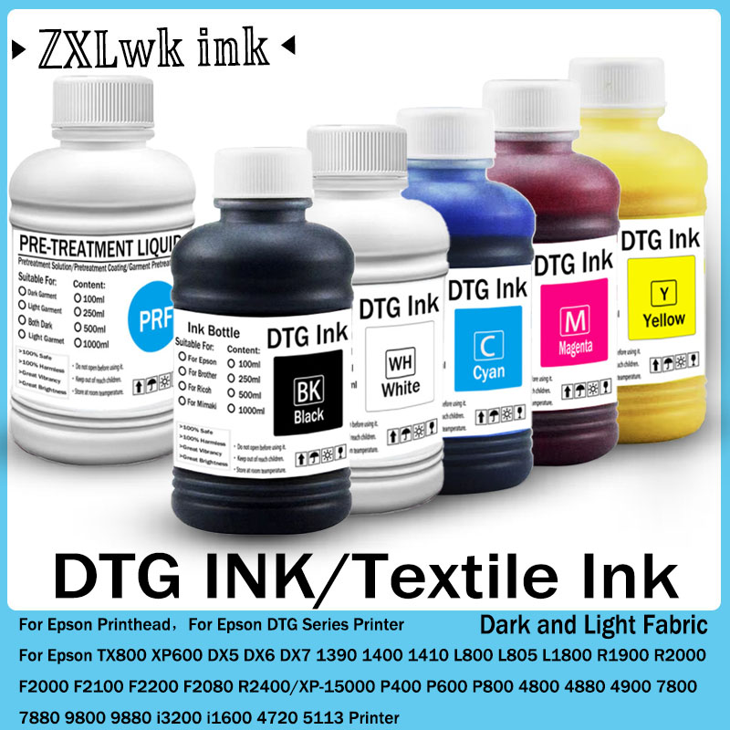 Direct To Garment Ink - DTG-Tinte 250ML Textiltinte für F2000 F2100