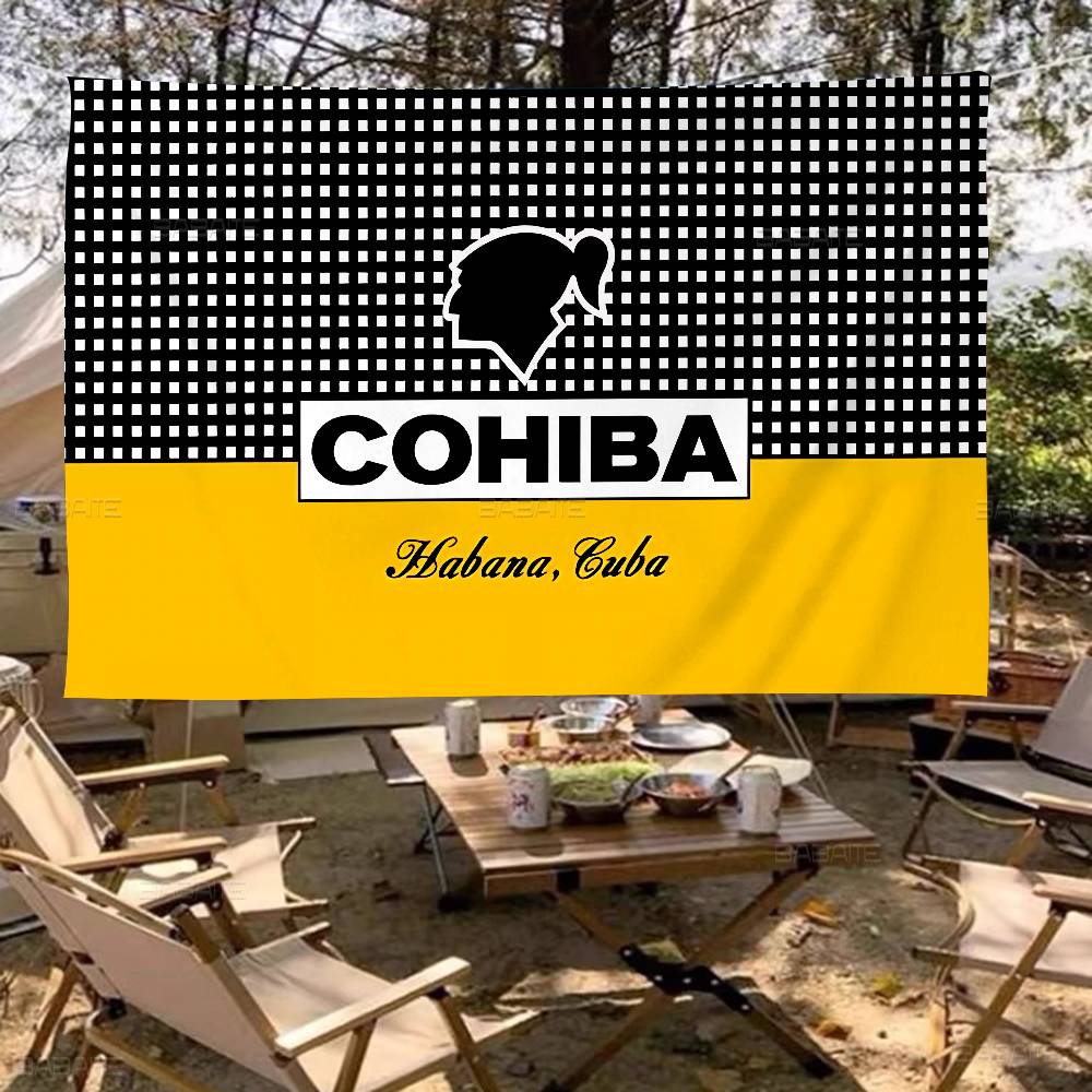 Commercial Printing Companies - C-Cohibas Zigaretten Werbebanner für Unternehmen, Partybanner