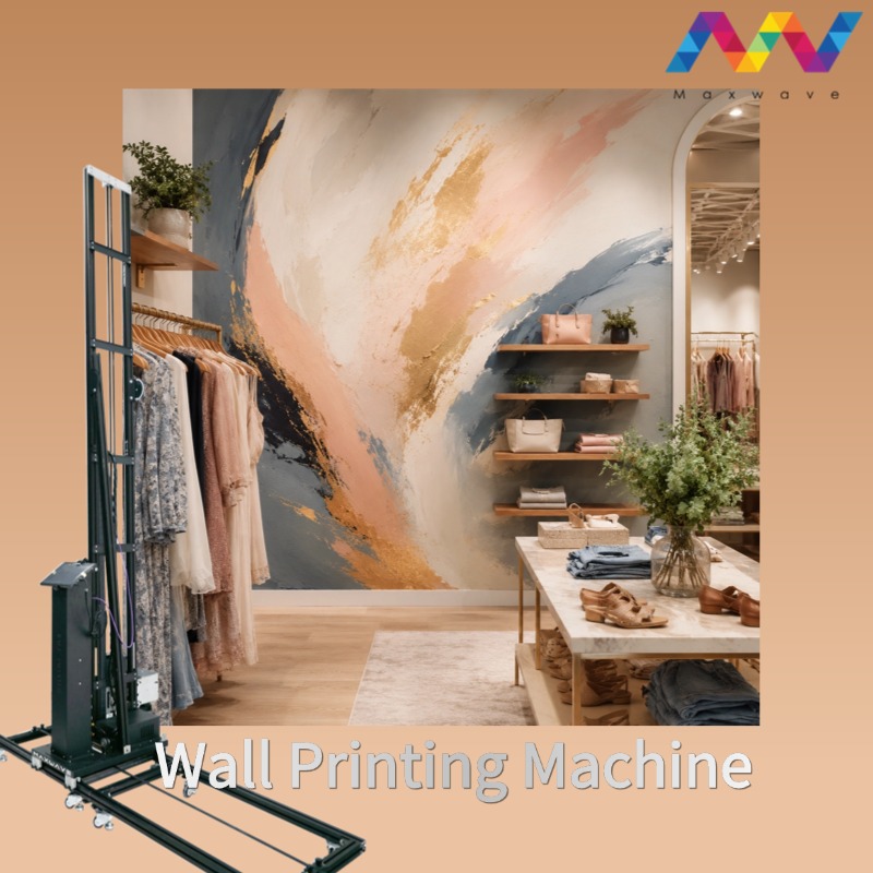 Commercial Wall Printing - Tragbarer Wanddrucker 5 2880DPI UV-Drucker Vertikale
