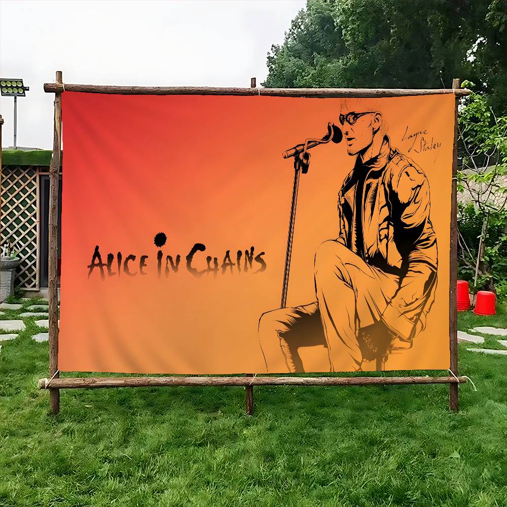 Commercial Printing Companies - Retro-Musik Alice In Chains Advanced Printing