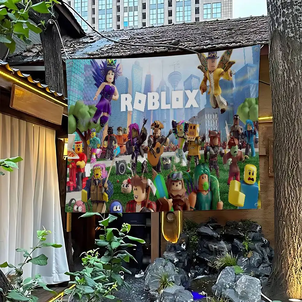 Commercial Printing Companies - R-Roblox Spiel Hochwertige Druck-Werbeflagge Firmen-Partybanner