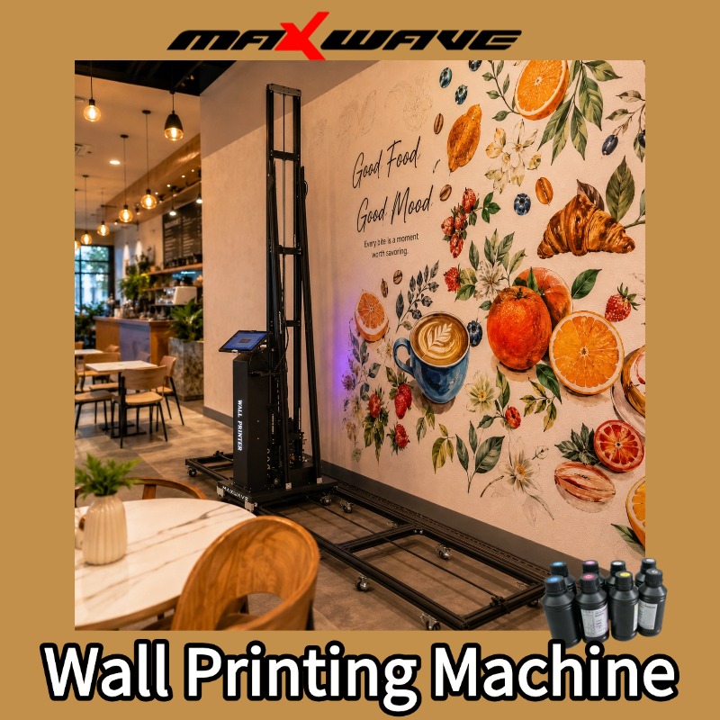 Commercial Wall Printing - Einfach zu Bedienender Wanddrucker Vertikaler UV-Tintenstrahldrucker