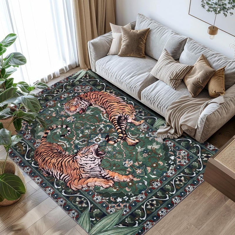 Nordischer Retro-Tiger-Design- – Commercial Printing And Design Bewertung und Preis