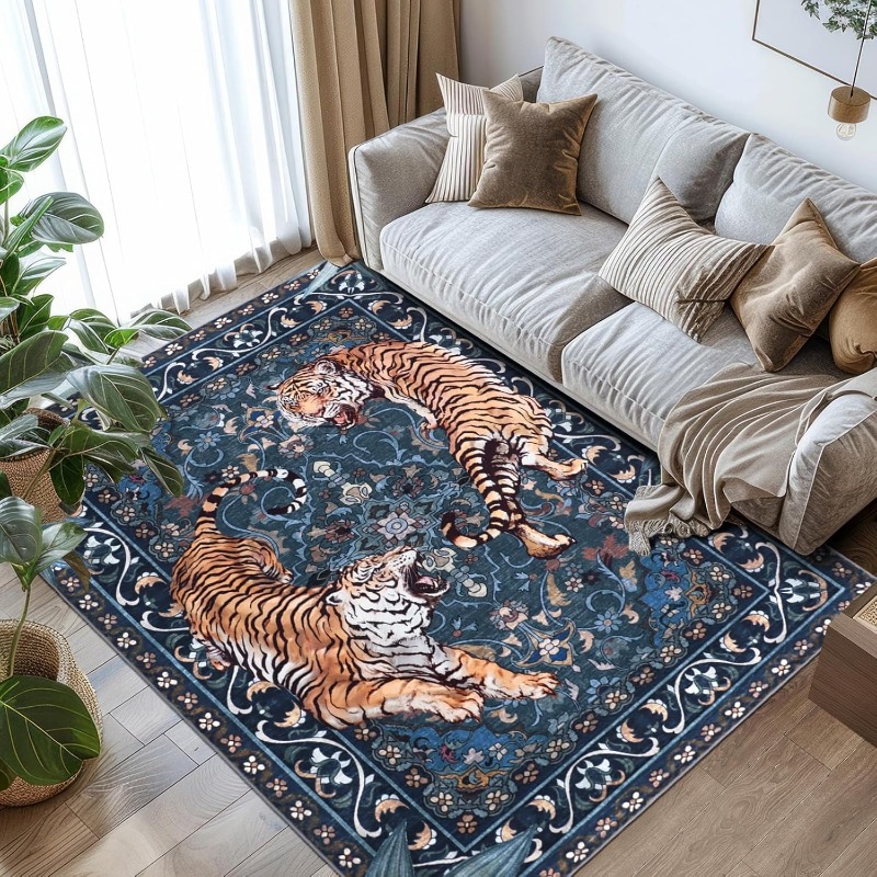 Nordischer Retro-Tiger-Design- – Commercial Printing And Design Bewertung und Preis