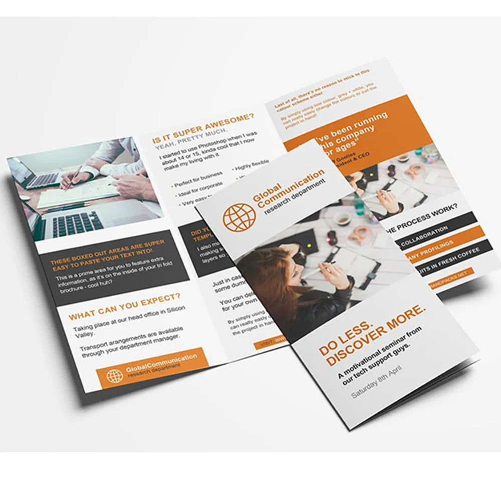 Individueller Vollfarbiger Fly – Commercial Printing Business Bewertung und Preis