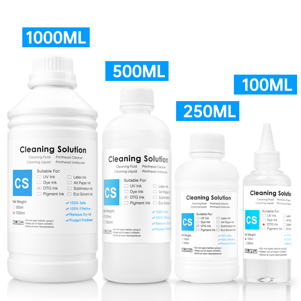 100ML DTG-Reinigungslösung Tex – Direct To Garment Ink Bewertung und Preis