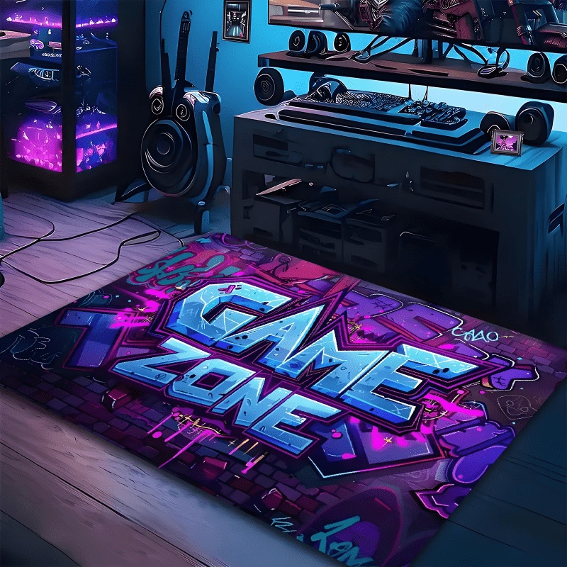 Neon Lila Blau Spielzone Graff – Commercial Wall Printing Machine Bewertung und Preis