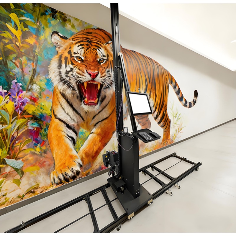 UV-Wanddruckmaschine mit Präzi – Commercial Wall Printing Machine Bewertung und Preis