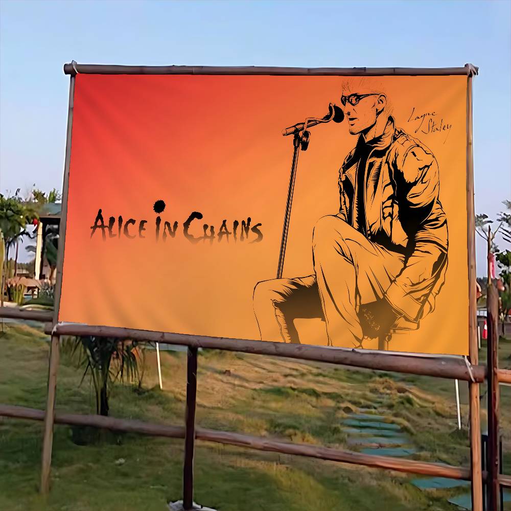 Retro-Musik Alice In Chains Ad – Commercial Printing Companies Bewertung und Preis