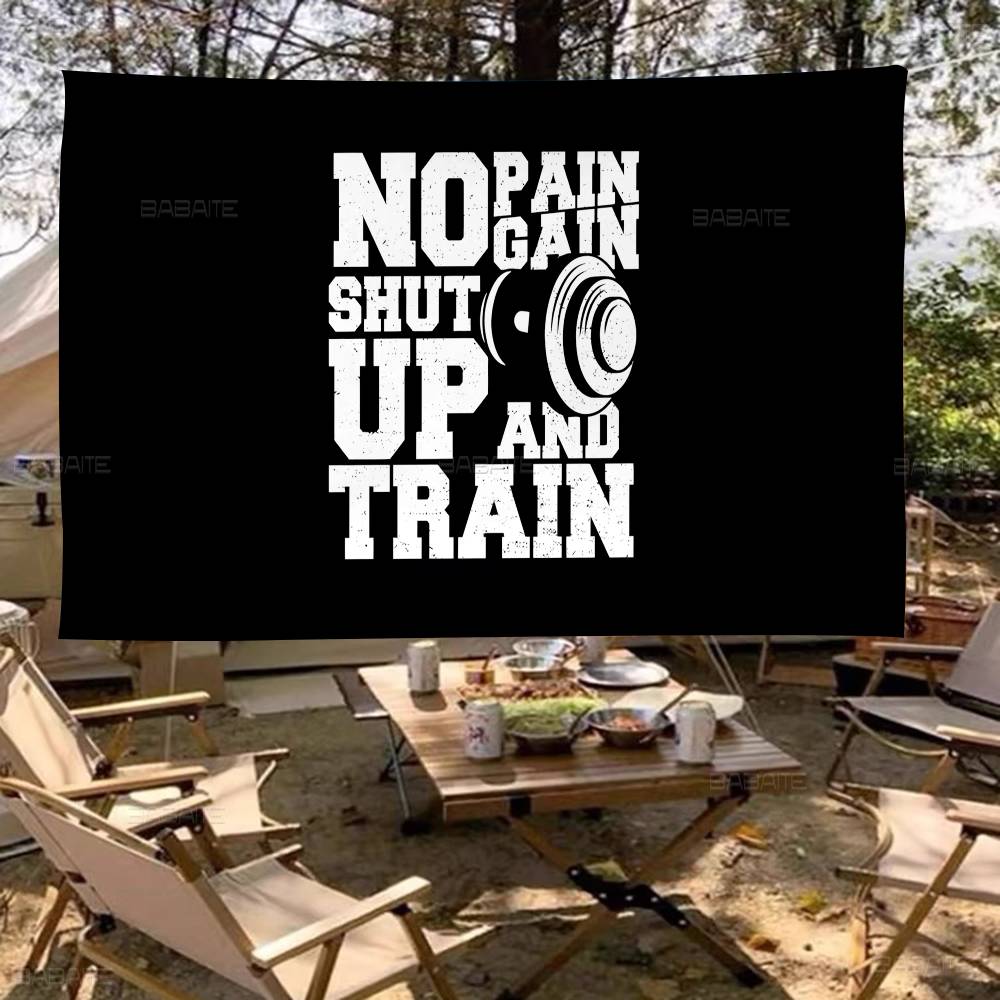No Pain No Gain GYM Hochwertig – Commercial Printing Companies Bewertung und Preis