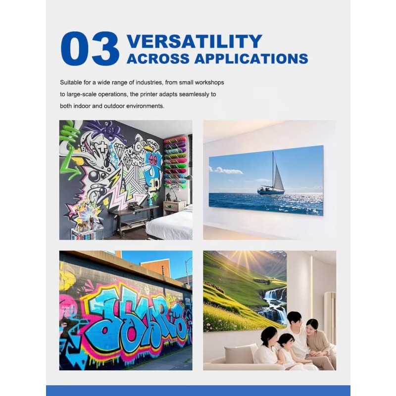 Kompaktes Vertikales Drucksyst – Commercial Wall Printing Machine Bewertung und Preis