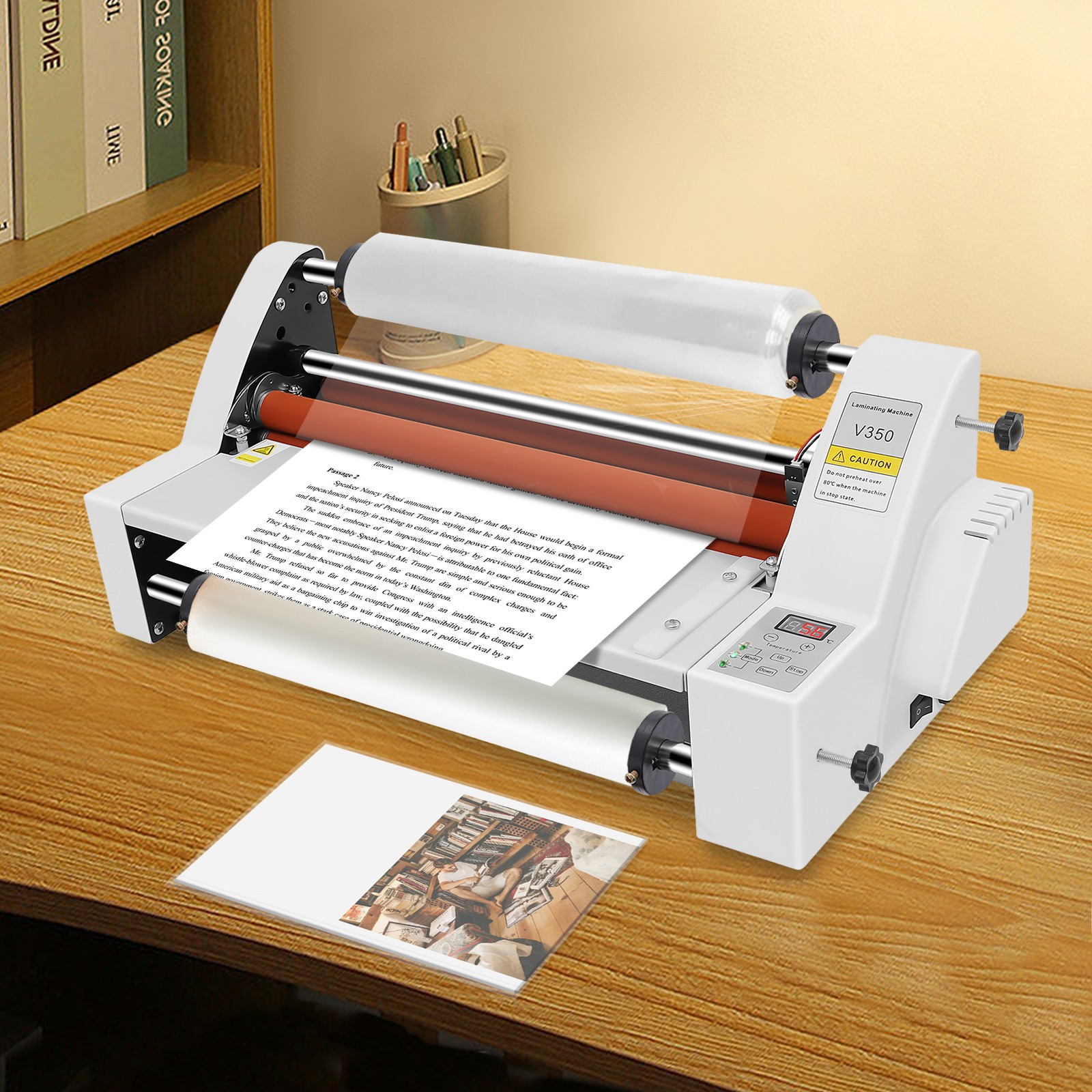 110V V350 Ein- und doppelseiti – Commercial Document Printing Bewertung und Preis