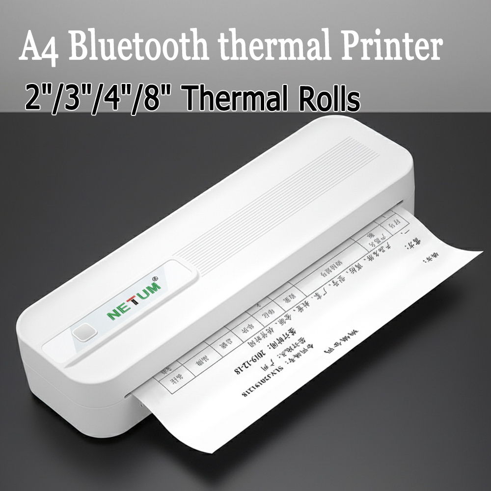 Tragbarer A4 Thermodrucker Tin – Commercial Document Printing Bewertung und Preis