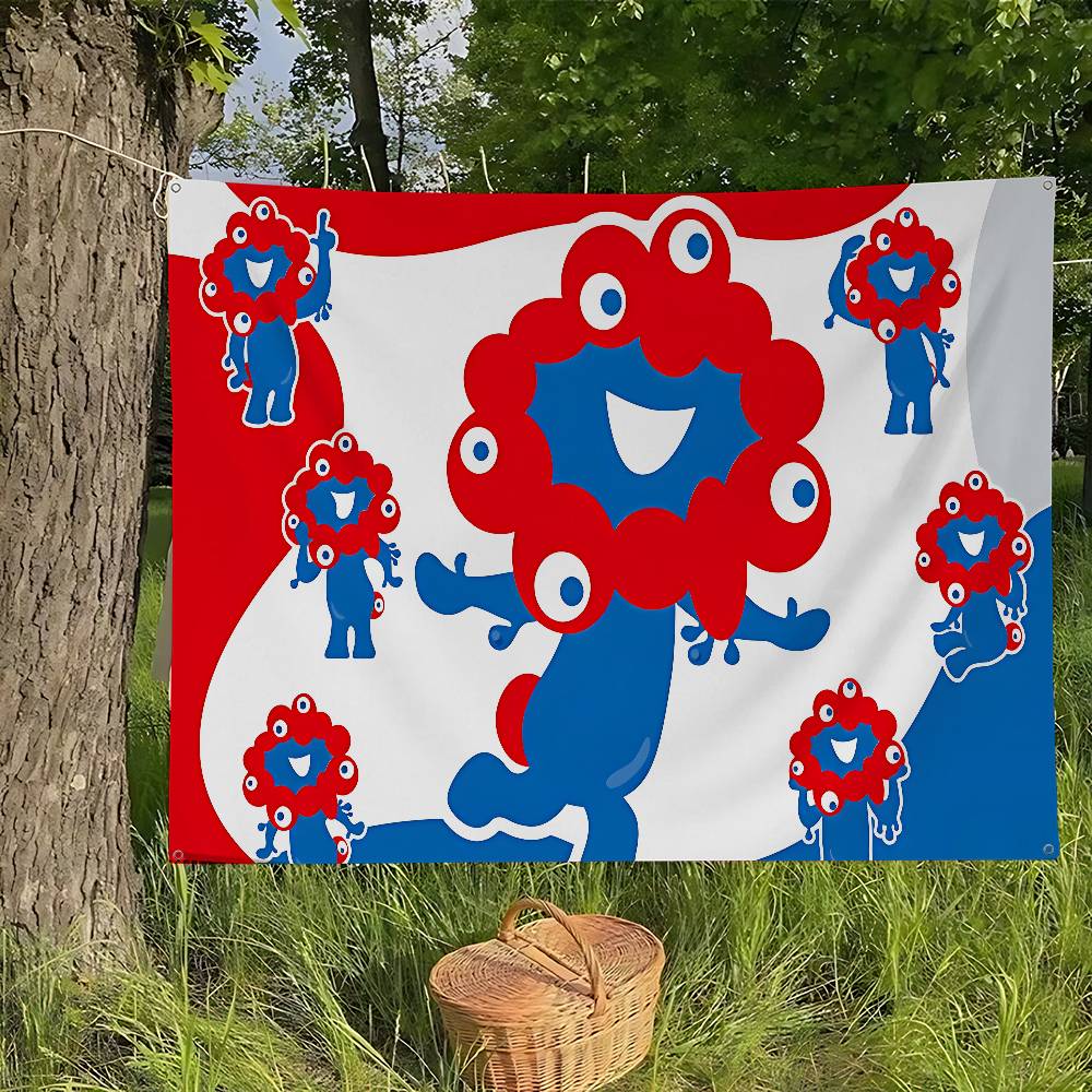 Myaku Myaku Blaues Maskottchen – Commercial Printing Companies Bewertung und Preis
