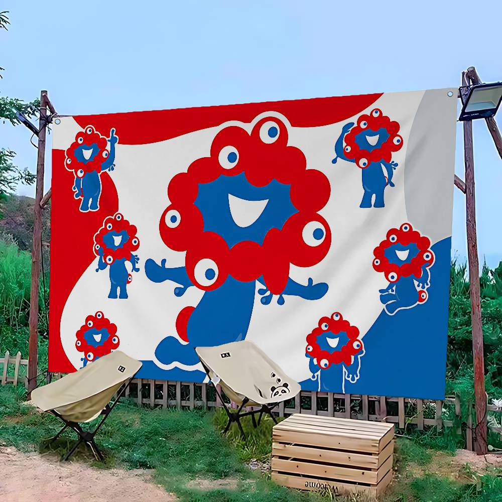 Myaku Myaku Blaues Maskottchen – Commercial Printing Companies Bewertung und Preis