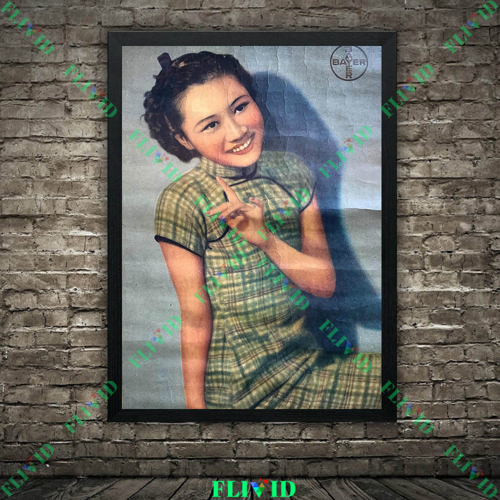 Retro 1930er Jahre Chinesische – Commercial Wall Printing Bewertung und Preis